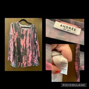 NWOT Andrée by Unit Top Sz 1X